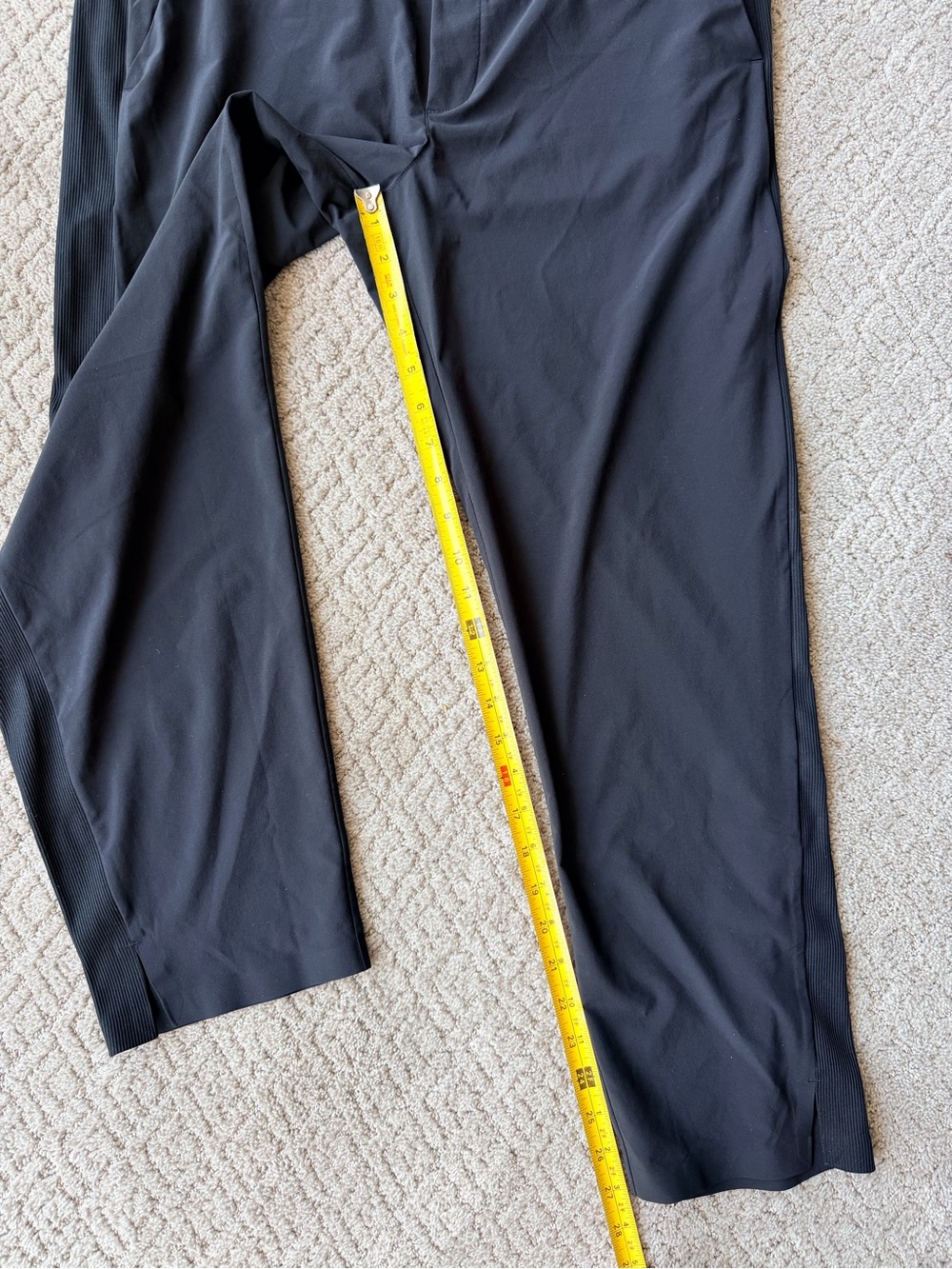 Athleta Women’s Black Brooklyn Mid Rise Ankle Pant Wrinkle Resistant Size 12 - Picture 7 of 9